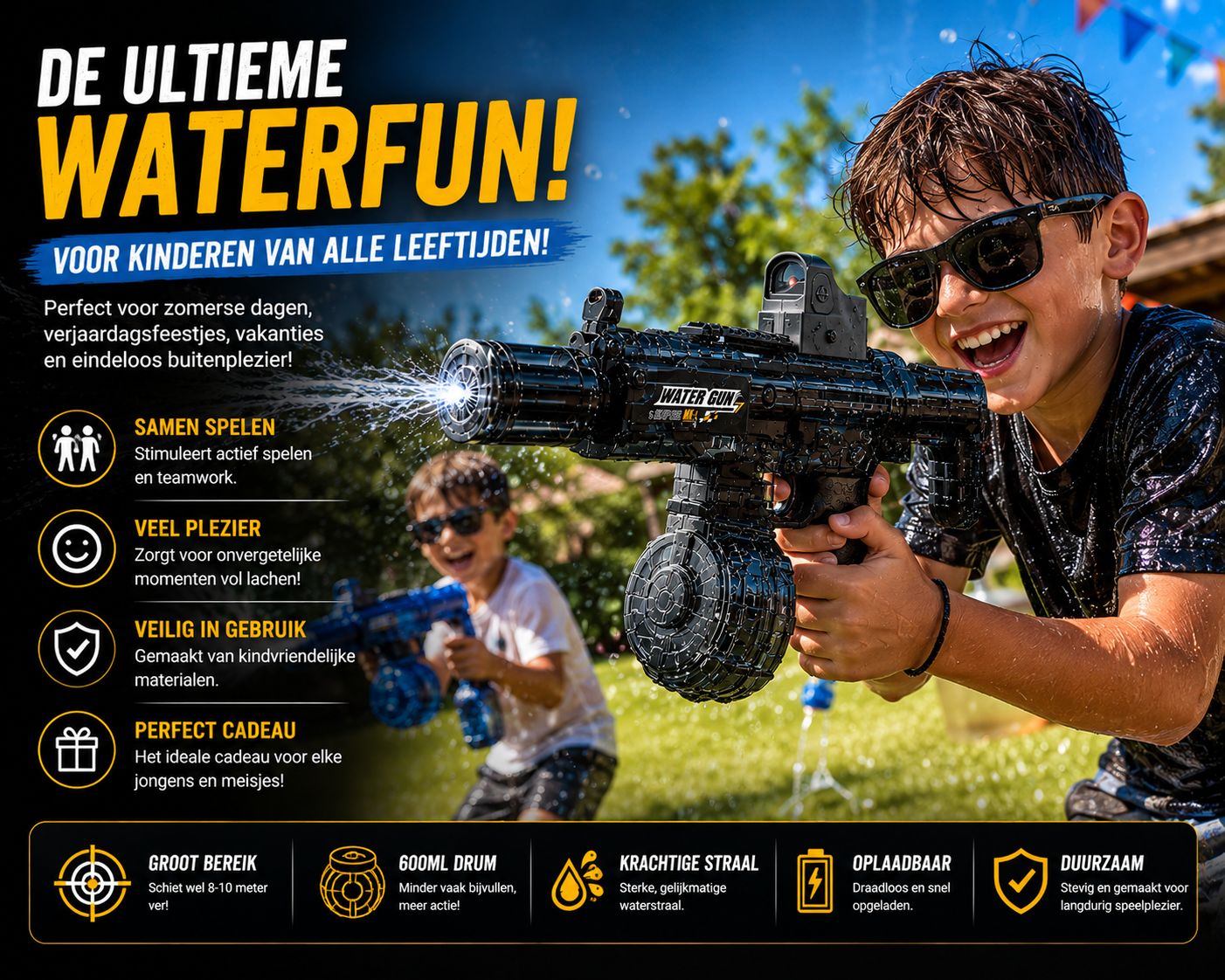 HydroBlast™ – Elektrisch Waterpistool 2