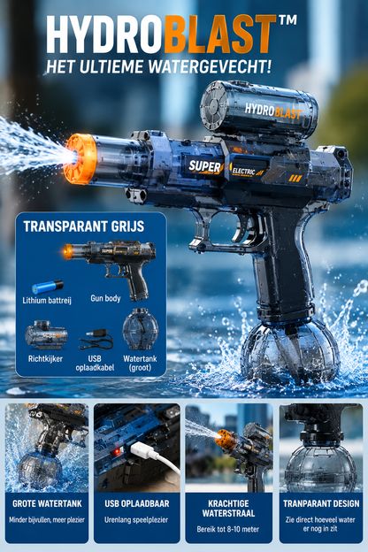 HydroBlast™ – Elektrisch Waterpistool